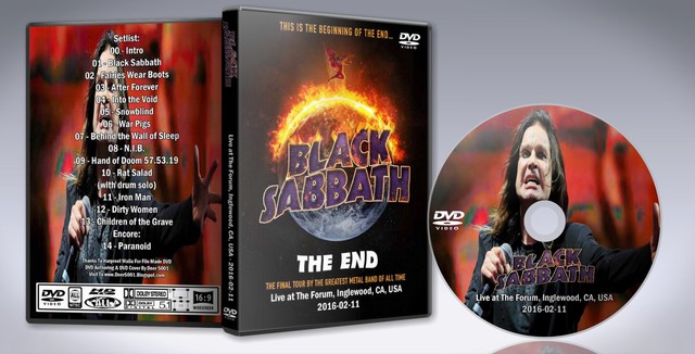 Black Sabbath - Live at The Forum Inglewood Englisch 2016  AC3 DVD - Dorian