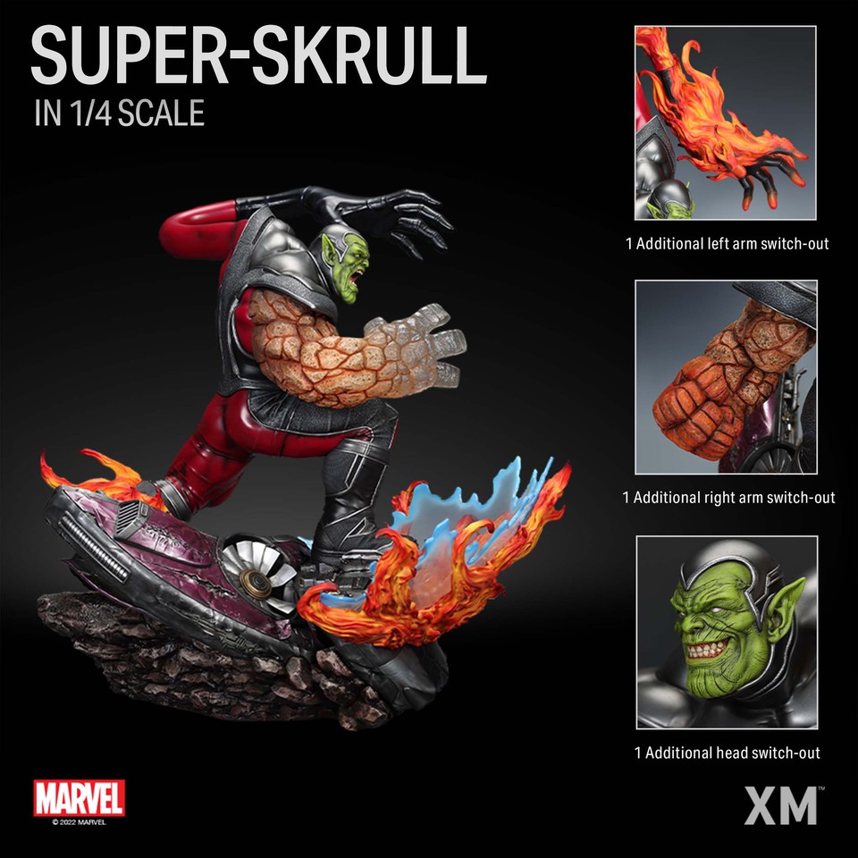 Premium Collectibles : Super Skrull 1/4 Statue 265jrf