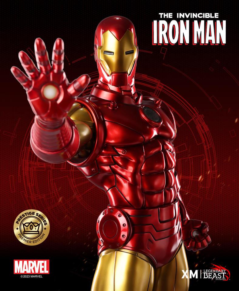 Premium Collectibles : Iron Man Classic 1/3 Statue 271lfeq