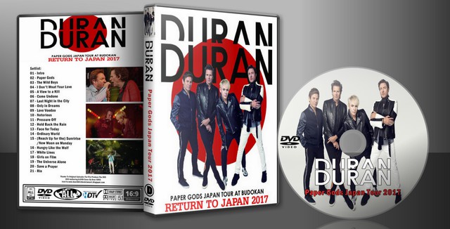 Duran Duran - Paper Gods Japan Tour Englisch 2017 AC3 DVD - Dorian