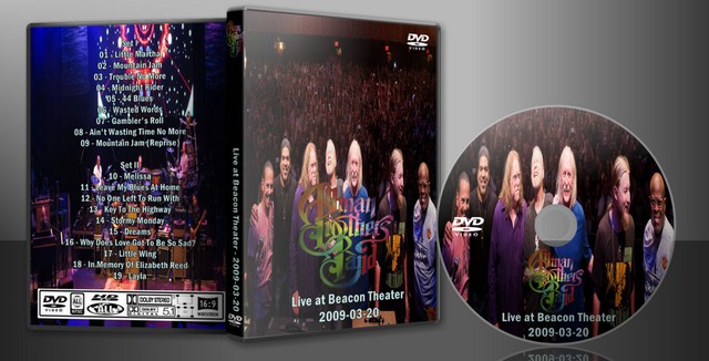 The Allman Brothers Band With Eric Clapton - Live at Beacon Theater Englisch 2009  AC3 DVD - Dorian