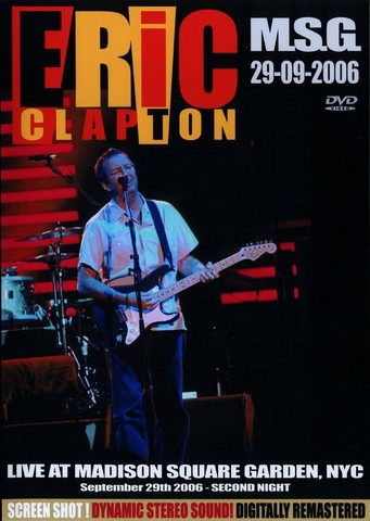 Eric Clapton - Madison Square Garden Englisch 2006  AC3 DVD - Dorian