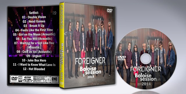 Foreigner - Baloise Session Englisch 2014  AC3 DVD - Dorian