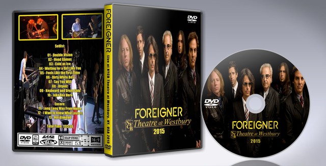 Foreigner - Live at NYCB Theatre at Westbury Englisch 2015  AC3 DVD - Dorian