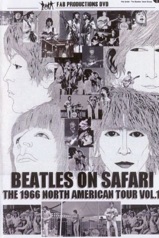 The Beatles - On Safari the 1966 North American Tour Vol. 1 Englisch 1966  AC3 DVD - Dorian