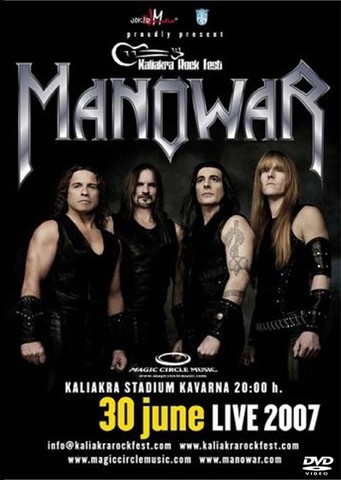 Manowar - Live in Bulgaria Englisch 2007  AC3 DVD - Dorian