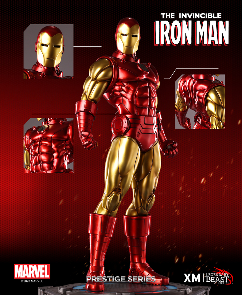 Premium Collectibles : Iron Man Classic 1/3 Statue 29ye3h