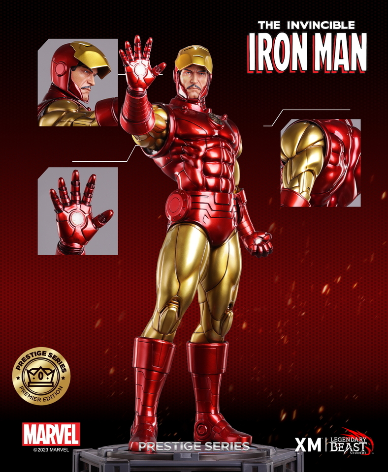 Premium Collectibles : Iron Man Classic 1/3 Statue 2a2lf1w