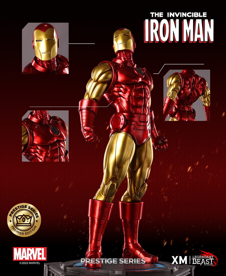 Premium Collectibles : Iron Man Classic 1/3 Statue 2cgmdpk