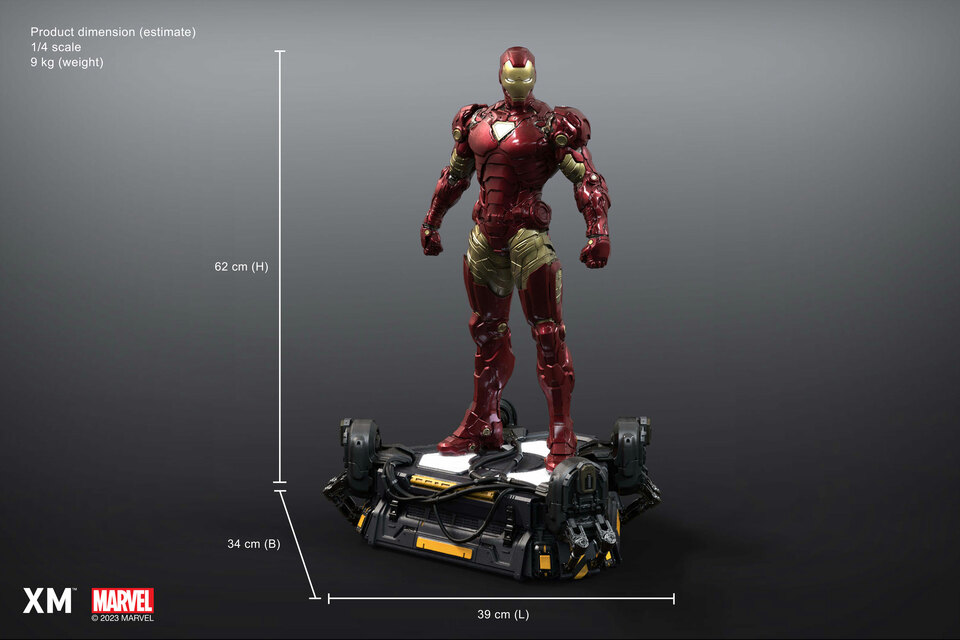 Premium Collectibles : Iron Man Suit-Up 1/4 Statue 2d6f5e