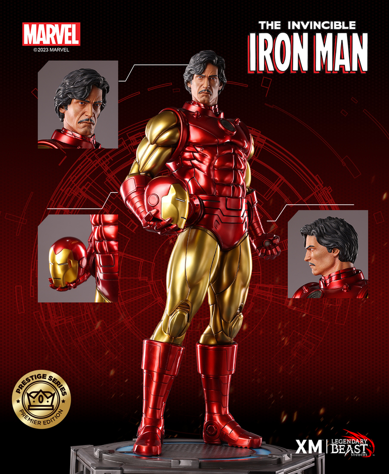 Premium Collectibles : Iron Man Classic 1/3 Statue 2glerf