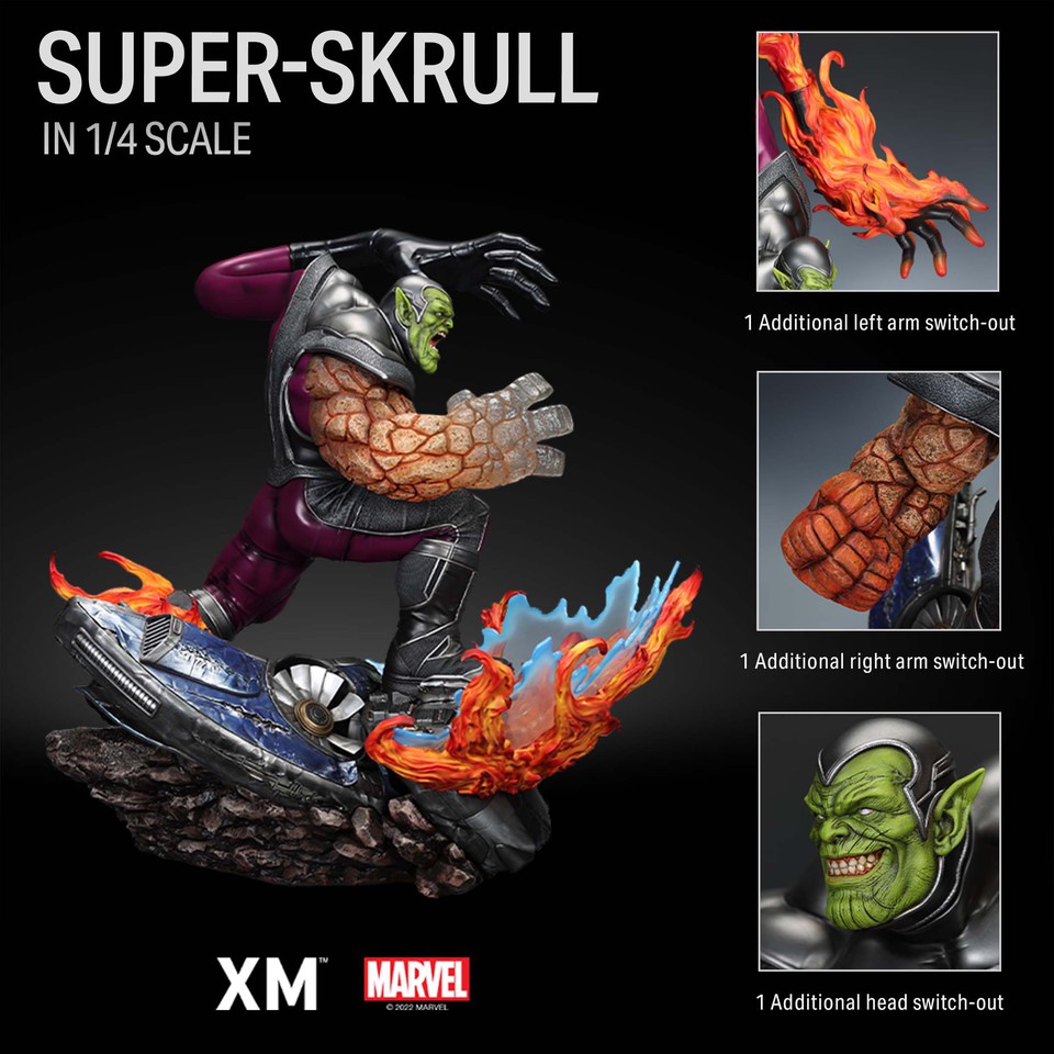 Premium Collectibles : Super Skrull 1/4 Statue 2ibj81