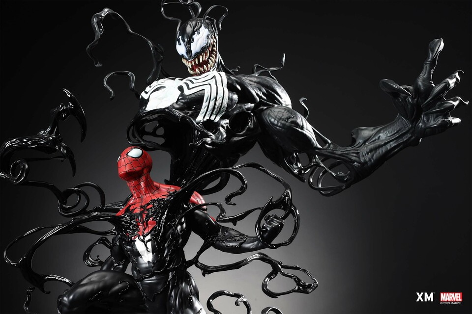 Premium Collectibles : Symbiote Spiderman 1/4 Statue 2uwf27