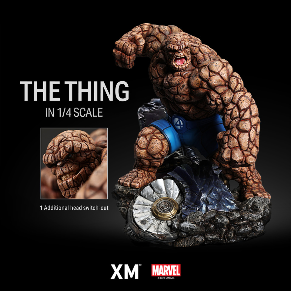 Premium Collectibles : The Thing 1/4 Statue 2vbjvl