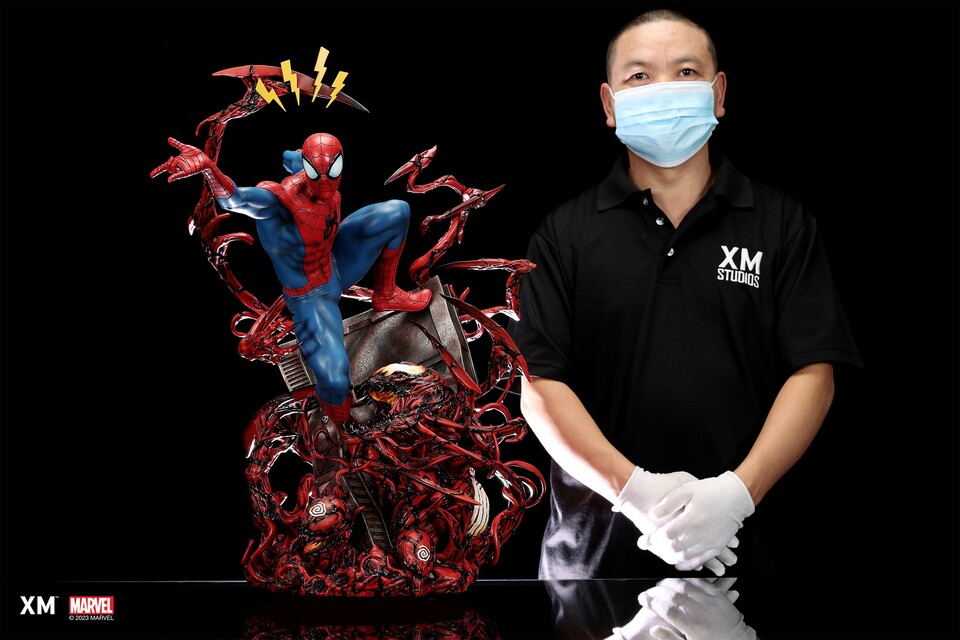 Premium Collectibles : Spider-Man (Absolute Carnage) 1/4 Statue 2vdchf