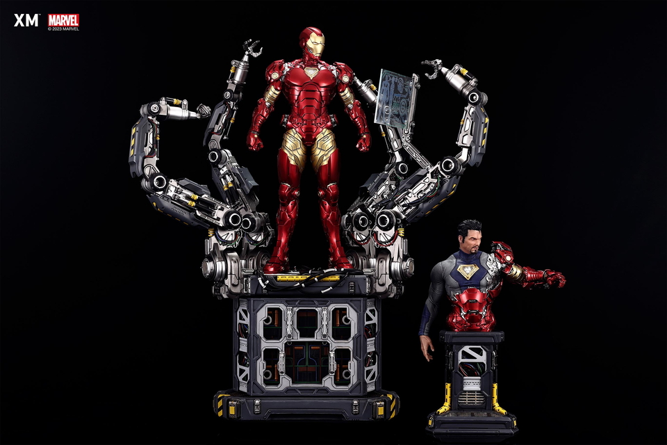 Premium Collectibles : Iron Man Suit-Up 1/4 Statue 2z0c20