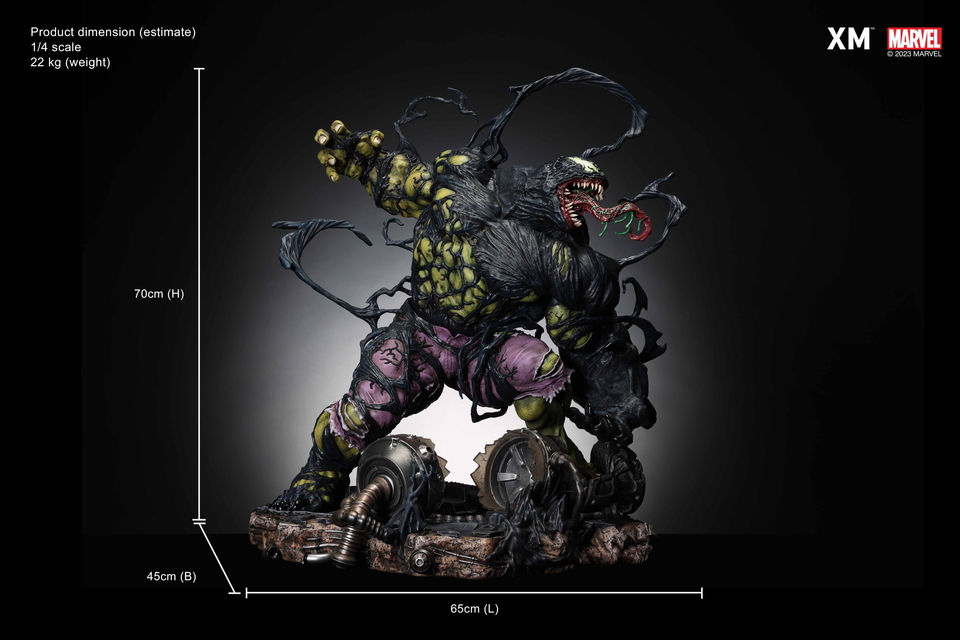 Premium Collectibles : Venom Hulk 1/4 Statue 2zpijj