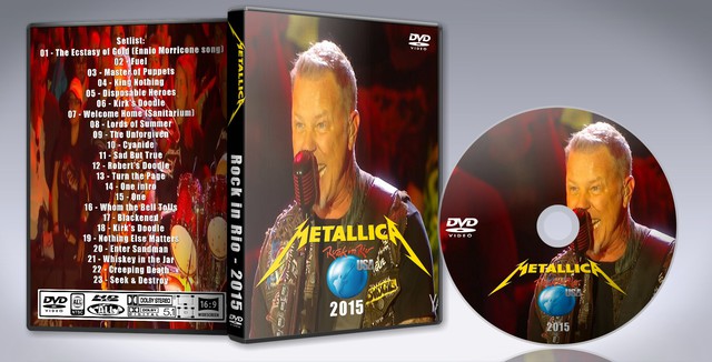 Metallica - Rock in Rio USA Englisch 2015  AC3 DVD - Dorian