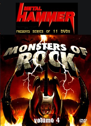 Monsters Of Rock - Show From 1980's  Vol 4 Englisch 2017  AC3 DVD - Dorian