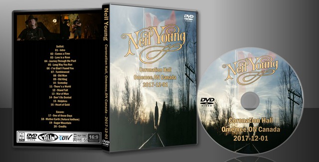 Neil Young - Coronation Hall Englisch 2017  AC3 DVD - Dorian