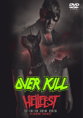 Overkill - Hellfest Englisch 2016  AC3 DVD - Dorian