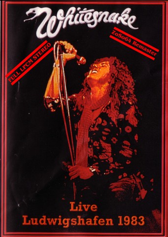 Whitesnake - Live Ludwigshafen Englisch 1983  PCM DVD - Dorian