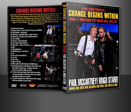 Paul McCartney & Ringo Starr - Change Begins Witin Englisch 2009  AC3 DVD - Dorian