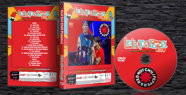 Red Hot Chili Peppers - Lollapalooza Brazil Englisch 2018  AC3 DVD - Dorian