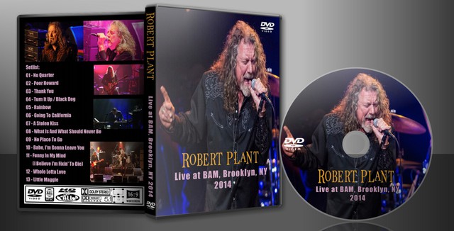 Robert Plant - Live at BAM Englisch 2014  AC3 DVD - Dorian