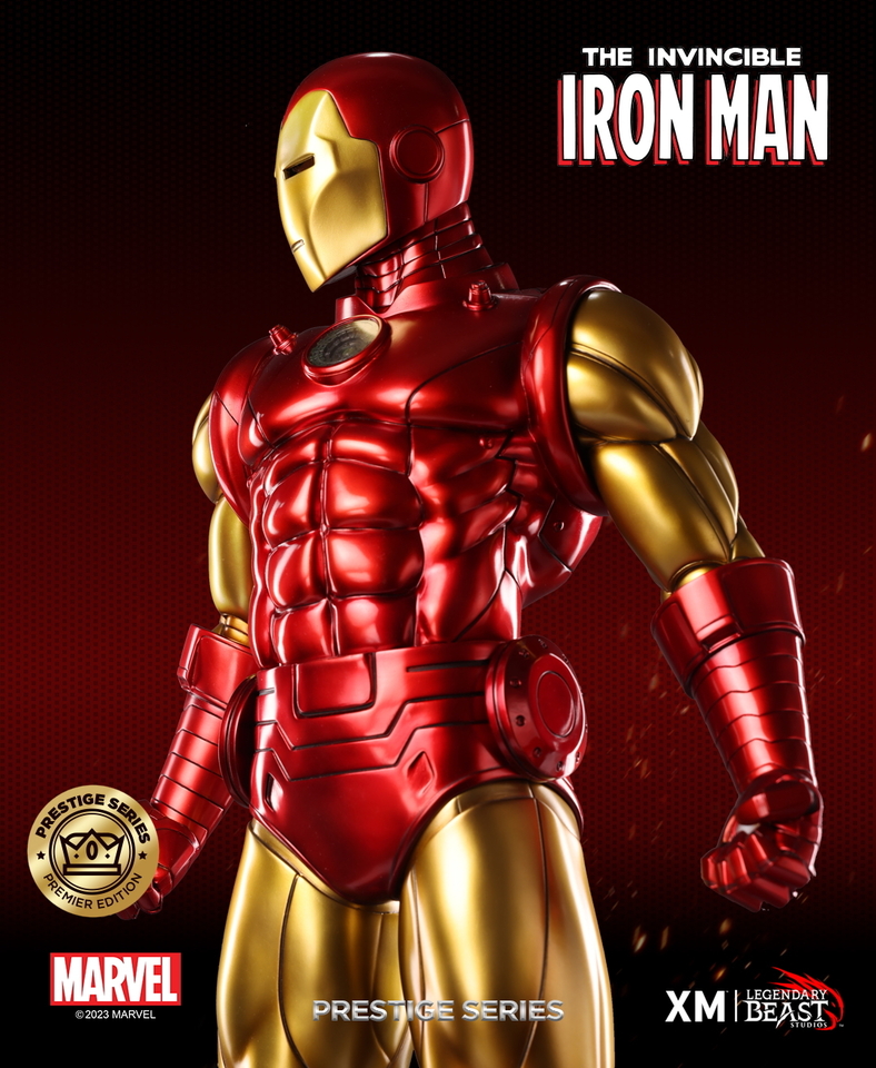 Premium Collectibles : Iron Man Classic 1/3 Statue 32qrf6v