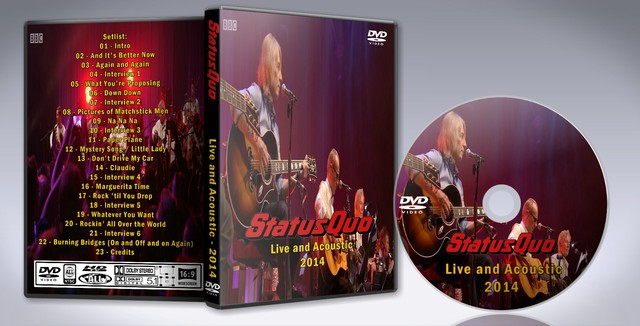 Status Quo - Live and Acoustic Englisch 2014  AC3 DVD - Dorian