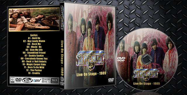 Steppenwolf - Live On Stage Englisch 1989  AC3 DVD - Dorian