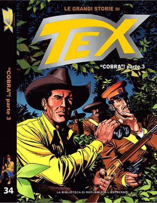 Le Grandi Storie di Tex 34 - Cobra parte 3 (Agosto 2016)