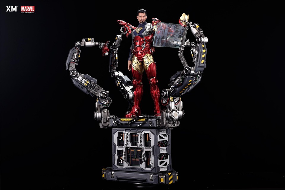 Premium Collectibles : Iron Man Suit-Up 1/4 Statue 34ucad