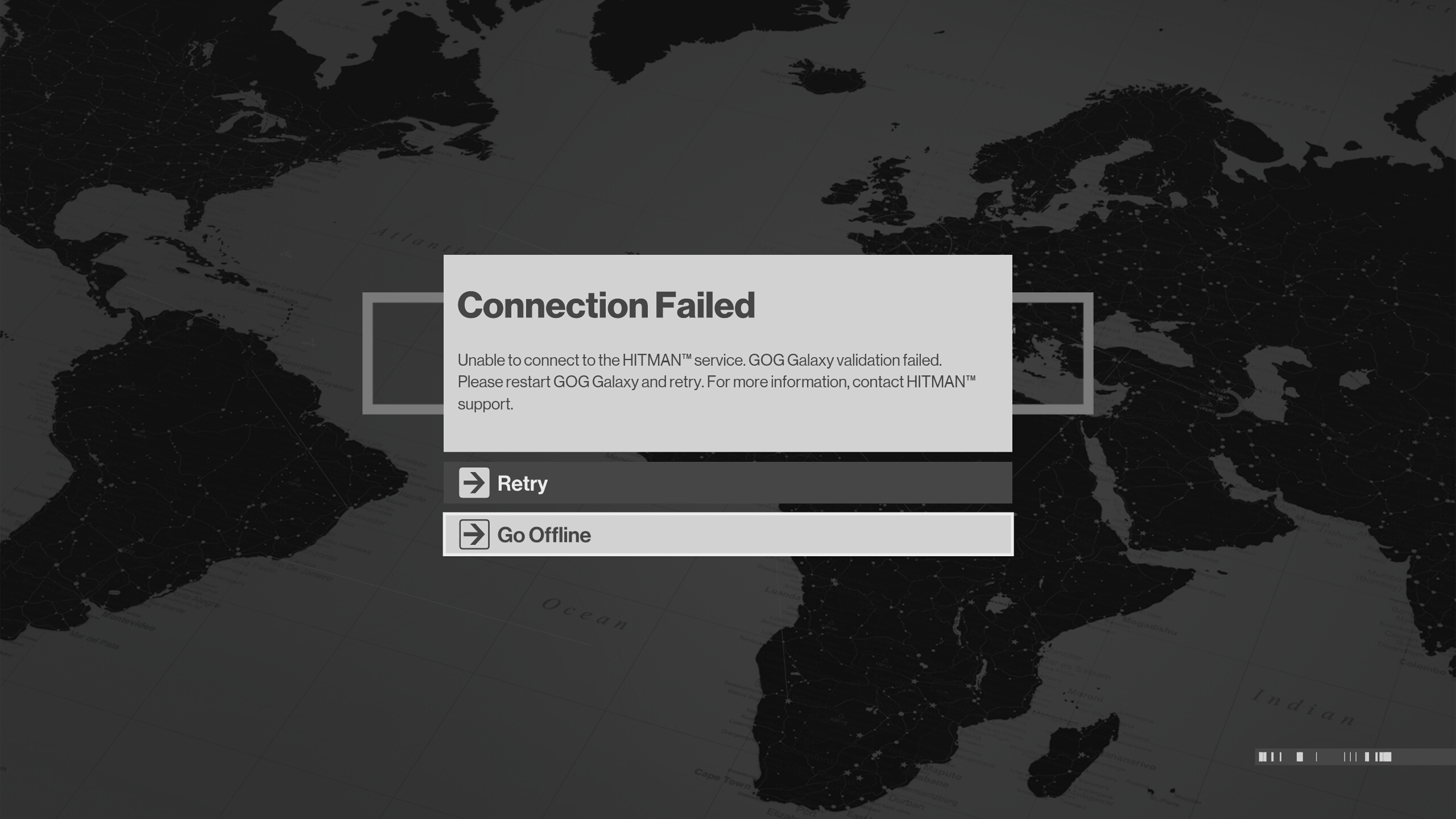 Connection failed 4