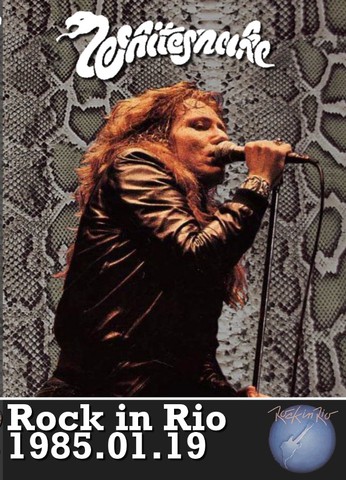 Whitesnake - Rock In Rio Englisch 1985  AC3 DVD - Dorian