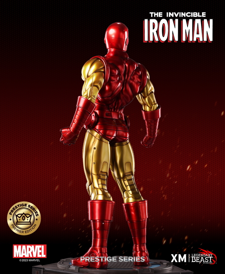 Premium Collectibles : Iron Man Classic 1/3 Statue 39effvc