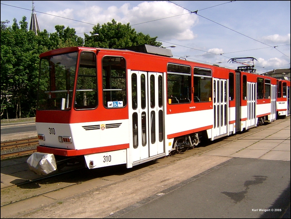 Erfurt straßenbahn in Jinan