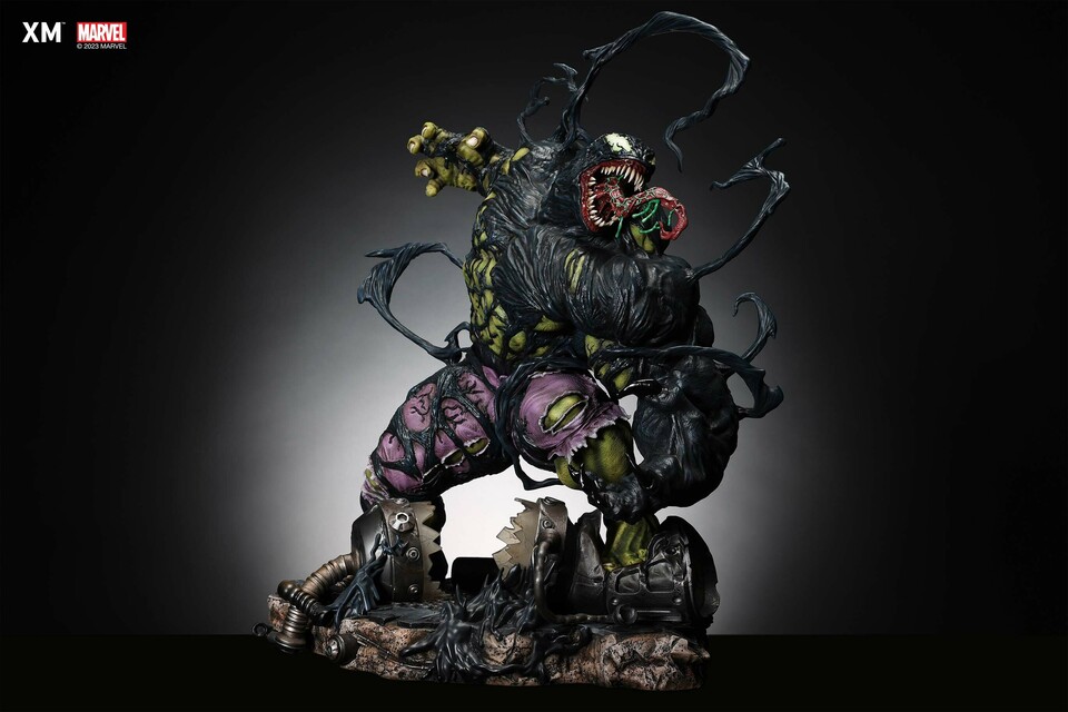 Premium Collectibles : Venom Hulk 1/4 Statue 3vvenn