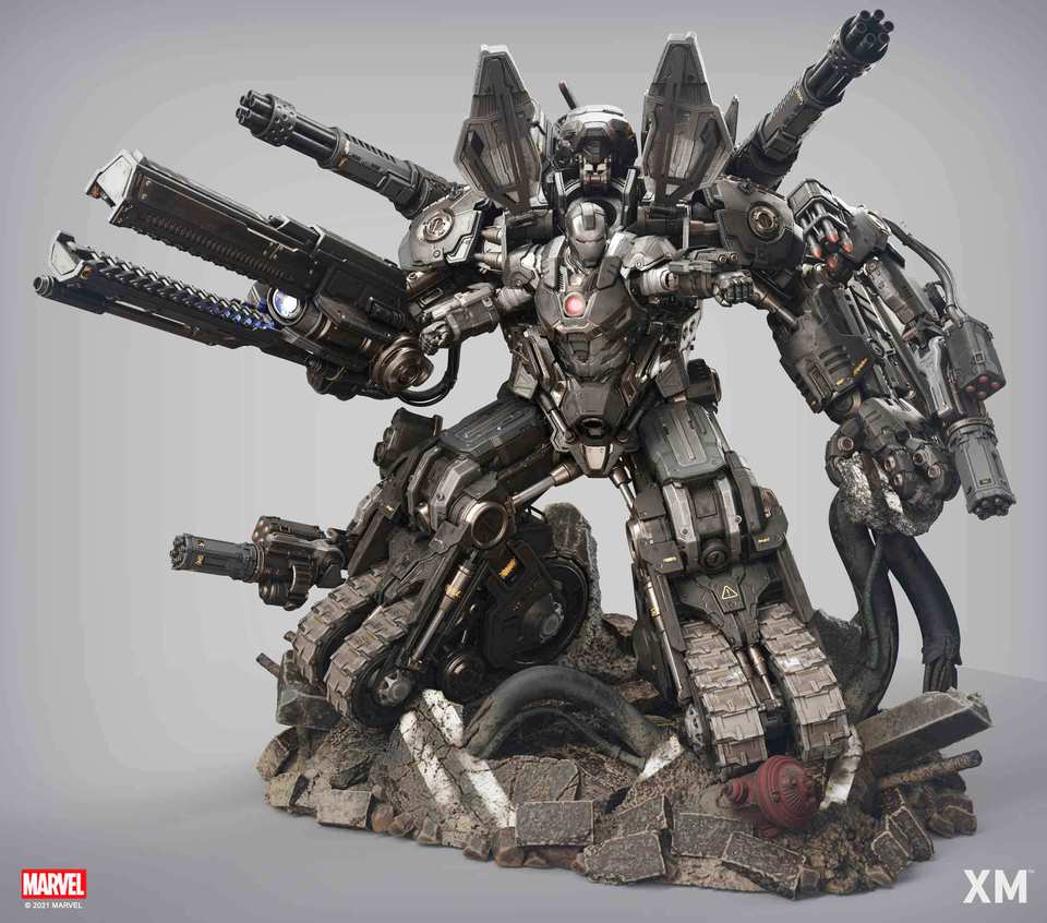 Premium Collectibles : War Machine 1/4 Statue 3yxkqm