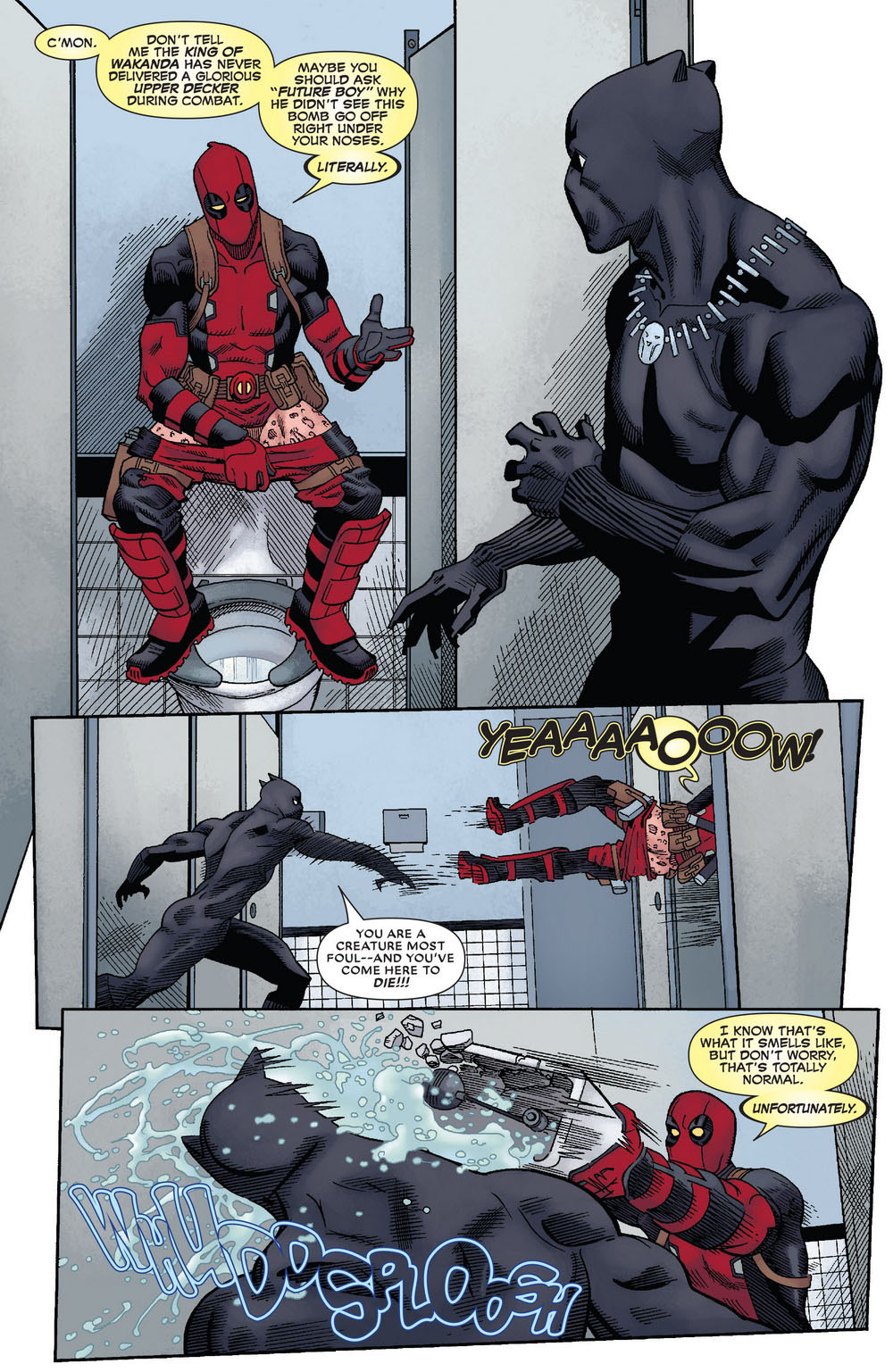 Scans Daily Deadpool Vs Black Panther