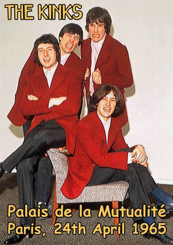 The Kinks - Paris Englisch 1965  AC3 DVD - Dorian