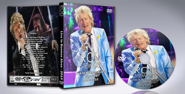Rod Stewart - Live in Buenos Aires Englisch 2014  AC3 DVD - Dorian