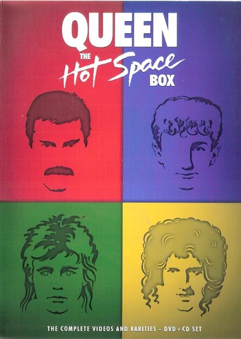 Queen - The hot space box Englisch 2013  AC3 DVD - Dorian