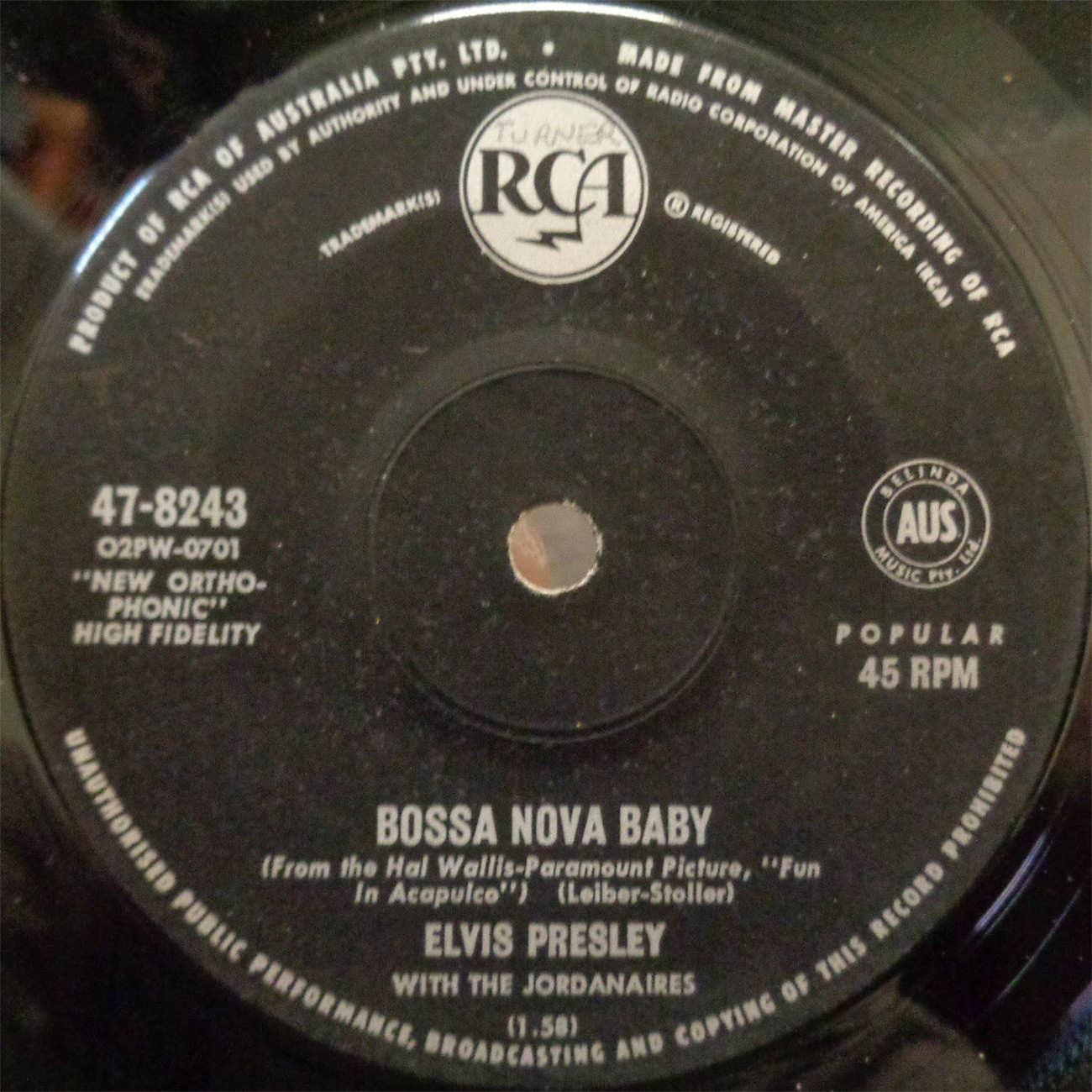 Bossa Nova Baby / Witchcraft 47-8243c24sz6