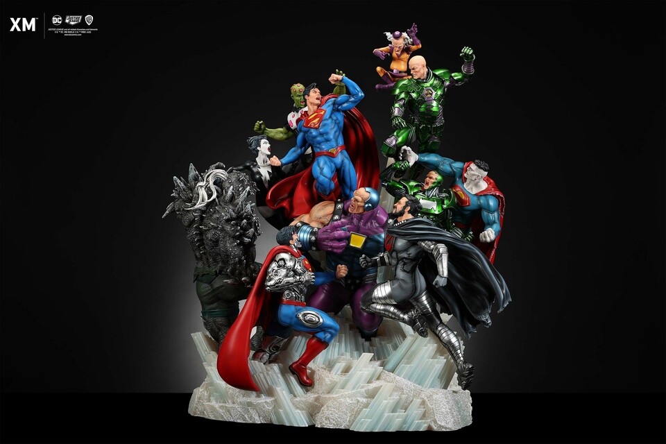 Premium Collectibles : Superman - Justice 1/6 Diorama 4amfpx