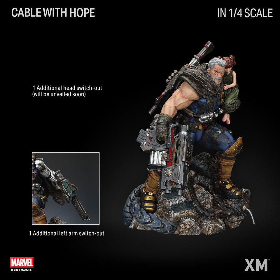 Premium Collectibles : Cable with Hope 1/4 Statue 4ibji3