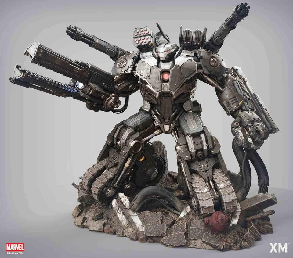 Premium Collectibles : War Machine 1/4 Statue 4k5jj3