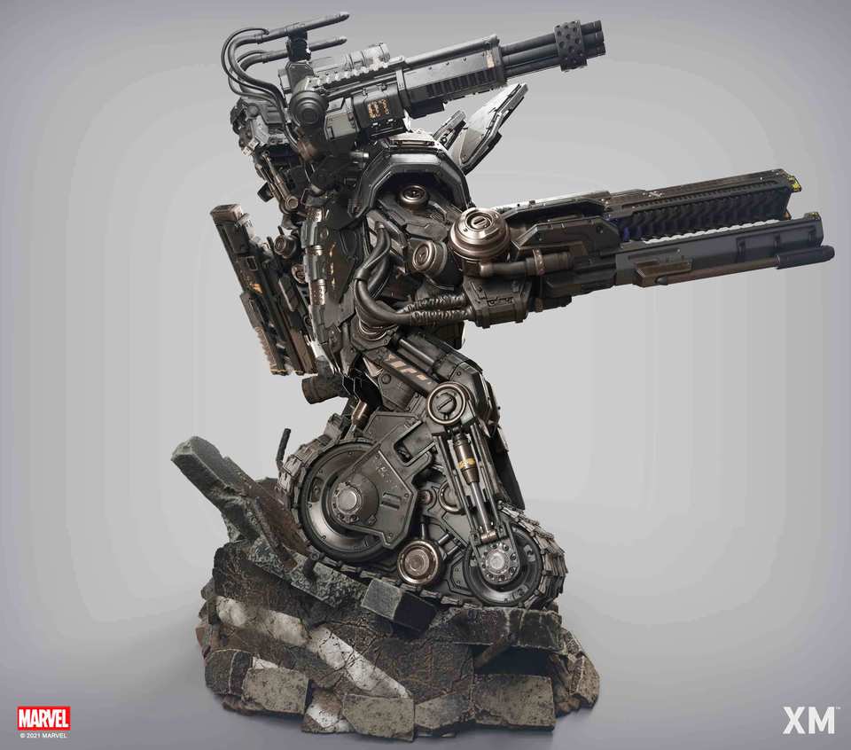 Premium Collectibles : War Machine 1/4 Statue 4vfj0e