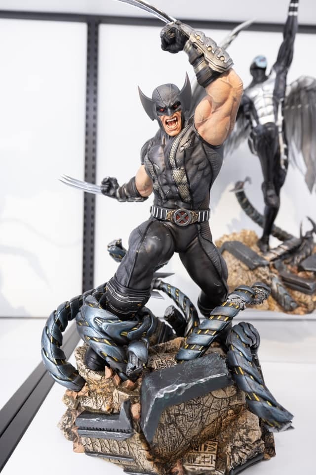 Premium Collectibles : Wolverine X-Force 1/4 Statue 55afeu